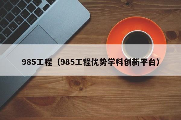 985工程（985工程优势学科创新平台）