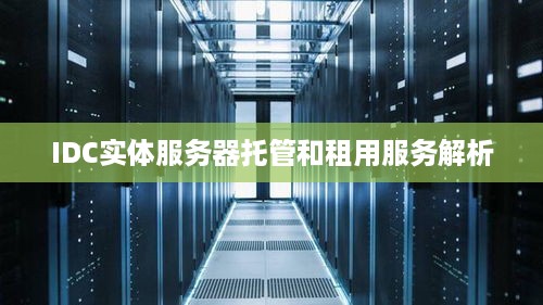 IDC实体服务器托管和租用服务解析