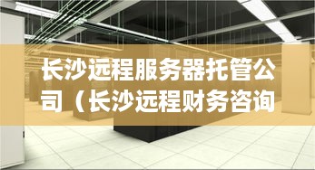 长沙远程服务器托管公司（长沙远程财务咨询有限公司）