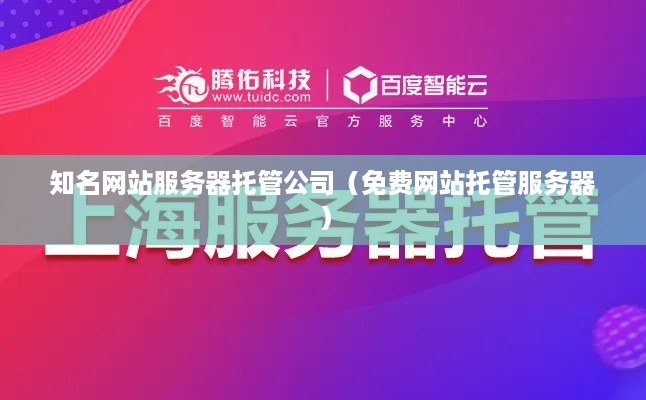 知名网站服务器托管公司（免费网站托管服务器）