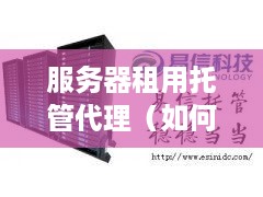 服务器租用托管代理（如何选择合适的服务器租用方式）