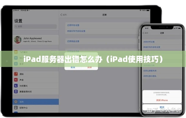 iPad服务器出错怎么办（iPad使用技巧）