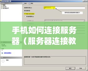 手机如何连接服务器（服务器连接教程）