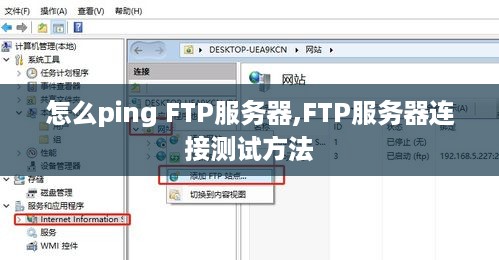 怎么ping FTP服务器,FTP服务器连接测试方法