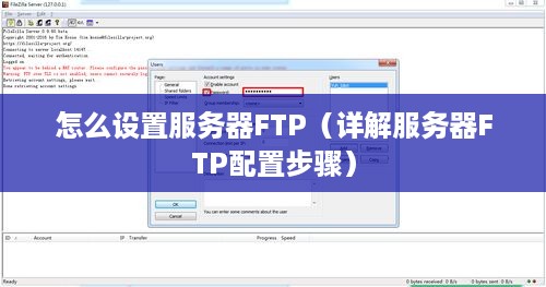 怎么设置服务器FTP（详解服务器FTP配置步骤）