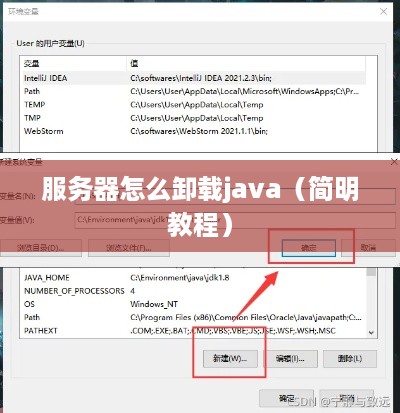 服务器怎么卸载java（简明教程）