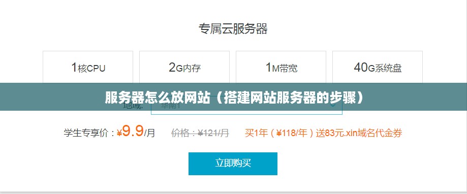 服务器怎么放网站（搭建网站服务器的步骤）