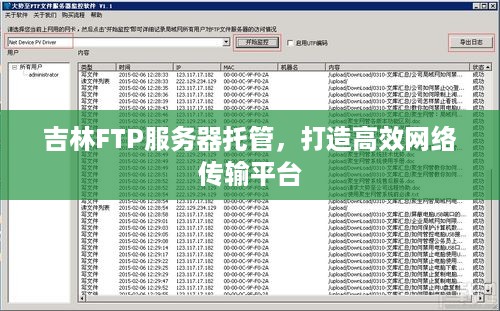 吉林FTP服务器托管，打造高效网络传输平台