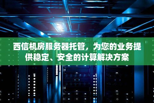 西信机房服务器托管，为您的业务提供稳定、安全的计算解决方案