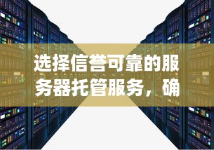 选择信誉可靠的服务器托管服务，确保数据安全与业务稳定运行