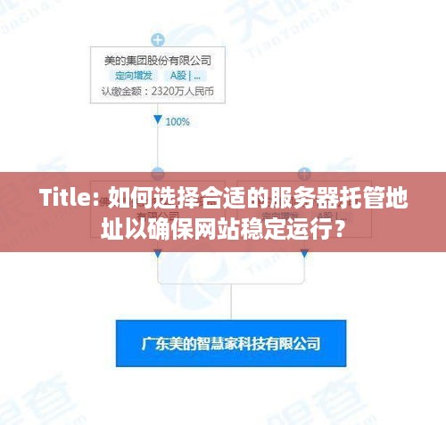 Title: 如何选择合适的服务器托管地址以确保网站稳定运行？