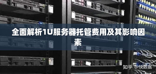 全面解析1U服务器托管费用及其影响因素