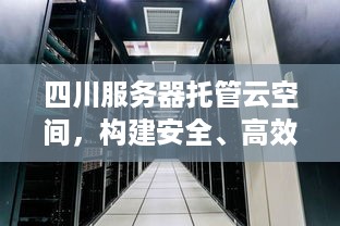 四川服务器托管云空间，构建安全、高效的计算环境