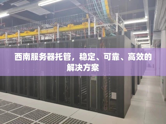 西南服务器托管，稳定、可靠、高效的解决方案