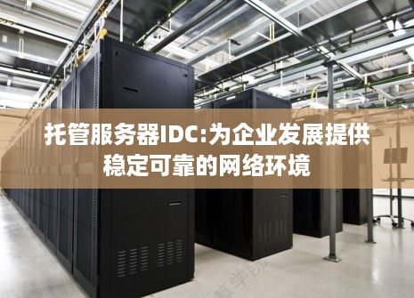 托管服务器IDC:为企业发展提供稳定可靠的网络环境