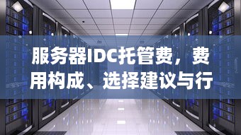 服务器IDC托管费，费用构成、选择建议与行业趋势分析