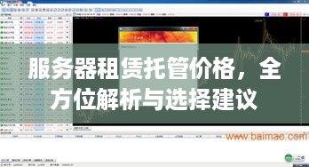服务器租赁托管价格，全方位解析与选择建议