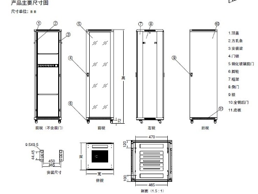 托管服务器机柜尺寸，了解关键因素以选择合适的设备