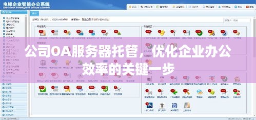 公司OA服务器托管，优化企业办公效率的关键一步