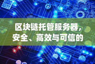 区块链托管服务器，安全、高效与可信的数字资产保管解决方案