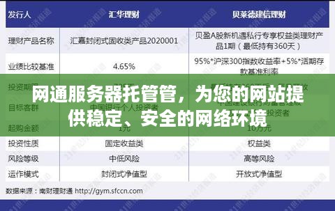 网通服务器托管管，为您的网站提供稳定、安全的网络环境