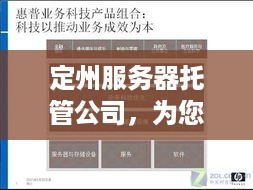 定州服务器托管公司，为您的业务提供全面、可靠的IT解决方案