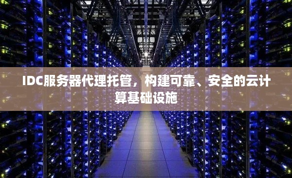 IDC服务器代理托管，构建可靠、安全的云计算基础设施