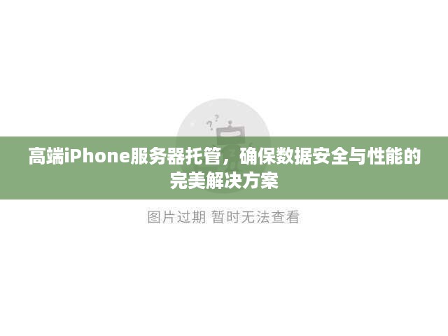 高端iPhone服务器托管，确保数据安全与性能的完美解决方案