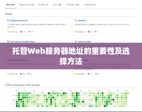 托管Web服务器地址的重要性及选择方法