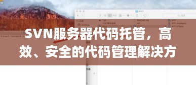 SVN服务器代码托管，高效、安全的代码管理解决方案