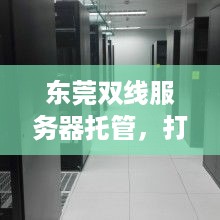 东莞双线服务器托管，打造稳定、高速、安全的网络环境