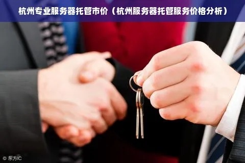 杭州商业服务器托管费用分析与比较