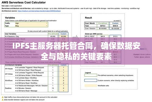 IPFS主服务器托管合同，确保数据安全与隐私的关键要素