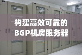 构建高效可靠的BGP机房服务器托管平台