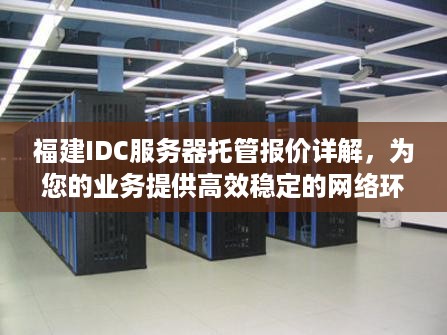 福建IDC服务器托管报价详解，为您的业务提供高效稳定的网络环境