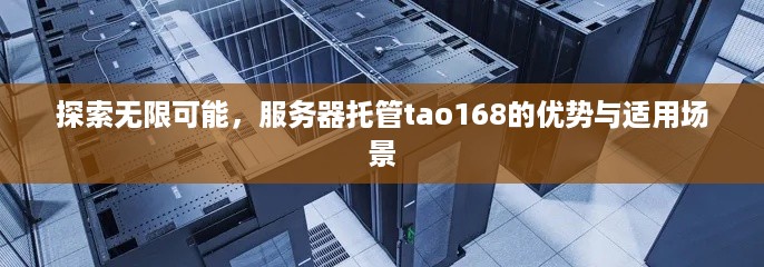 探索无限可能，服务器托管tao168的优势与适用场景