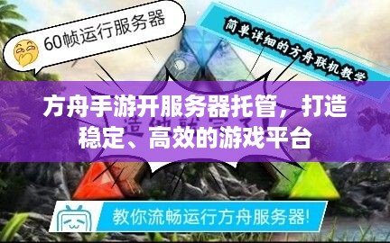 方舟手游开服务器托管，打造稳定、高效的游戏平台