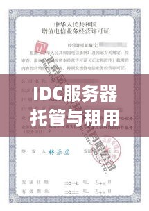 IDC服务器托管与租用，选择合适的解决方案以满足您的业务需求