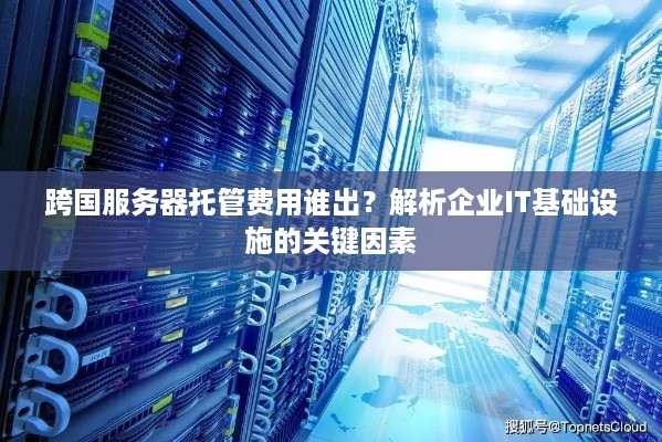 跨国服务器托管费用谁出？解析企业IT基础设施的关键因素