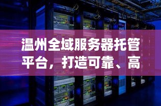 温州全域服务器托管平台，打造可靠、高效的云计算解决方案