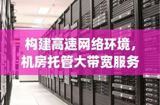 构建高速网络环境，机房托管大带宽服务器的优势与选择