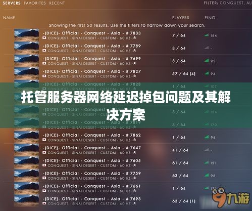 托管服务器网络延迟掉包问题及其解决方案