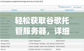 轻松获取谷歌托管服务器，详细指南与下载步骤