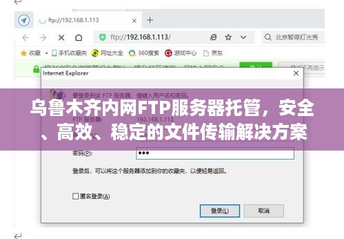 乌鲁木齐内网FTP服务器托管，安全、高效、稳定的文件传输解决方案