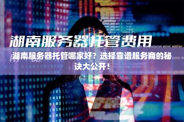 湖南服务器托管哪家好？选择靠谱服务商的秘诀大公开！