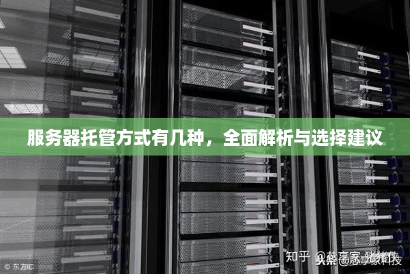 服务器托管方式有几种，全面解析与选择建议