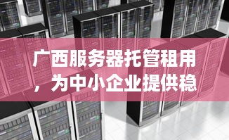 广西服务器托管租用，为中小企业提供稳定、高效的计算解决方案