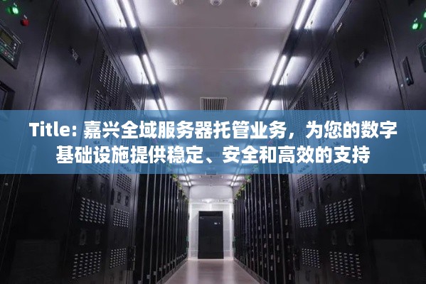 Title: 嘉兴全域服务器托管业务，为您的数字基础设施提供稳定、安全和高效的支持