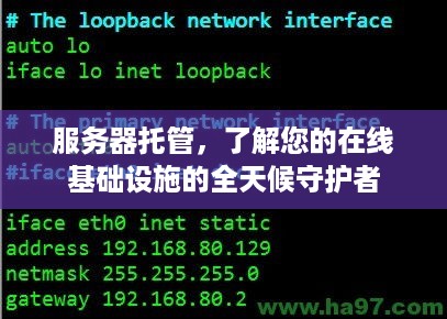 服务器托管，了解您的在线基础设施的全天候守护者