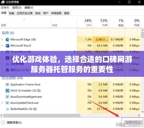 优化游戏体验，选择合适的口碑网游服务器托管服务的重要性